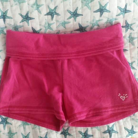 Justice Other - Justice Hot Pink Fold Over Shorts Justice Other - Justice Hot Pink Fold Over Shorts